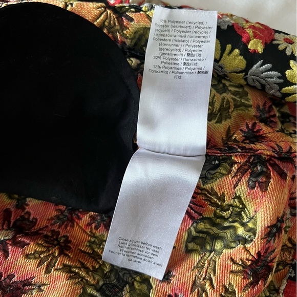 Ganni 3D Jacquard Dress in Meadow Black EU 36/US 4 - Picture 16 of 16